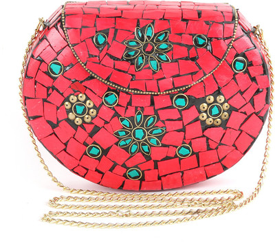 

Voila Party Red, Green Clutch, Green;red