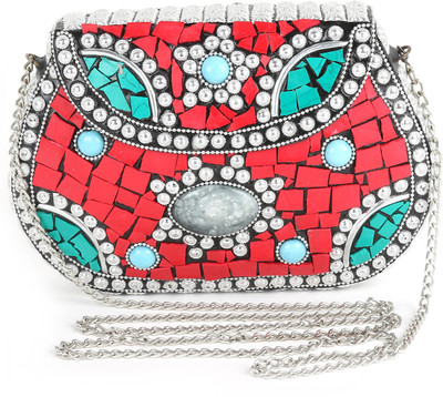 

Voila Party Red, Green Clutch, Green;red