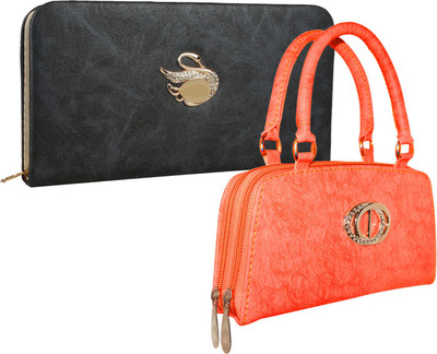 

Element Cart Casual, Formal, Party Multicolor Clutch