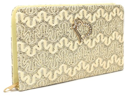 

T Square Party Gold Clutch