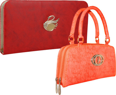 

Element Cart Casual, Formal, Party Multicolor Clutch