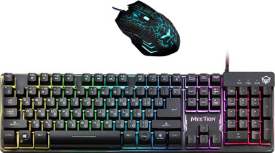 MEETION K-9300 SEMI MECHANICAL GAMING KEYBOARD AND EXTREME 966 MOUSE GAMING Combo Set