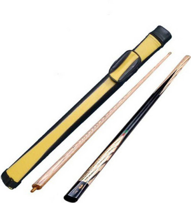 

CLUB 147 101 CLUB 147 COMBO OF HALF BRIDGE CUE 9MM WITH YELLOW CUE COVER Pool Cue Stick(Wooden)