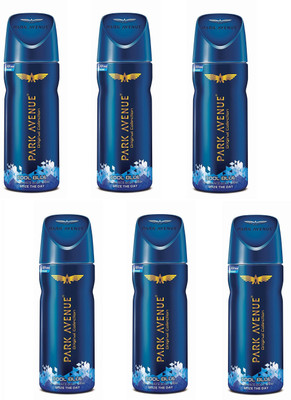 

Park Avenue Cool Blue Pocket Deodorant Deodorant Spray - For Men(240 ml, Pack of 6)