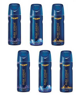 

Park Avenue Good Morning, Storm and Cool Blue Pocket Deodorant 40ML Each (Pack of 6) Deodorant Spray - For Men(240 ml, Pack of 6)
