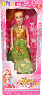 

Sonphy Doll green and golden color(Multicolor)