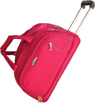 

Arrivel (Expandable) 22" (Inch) Duffel trolley Travel Duffel Bag(Red)