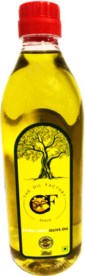 

The Oil Factory Extra Light Pack Of 3 Olive Oil Plastic Bottle(3 x 166.67 ml)