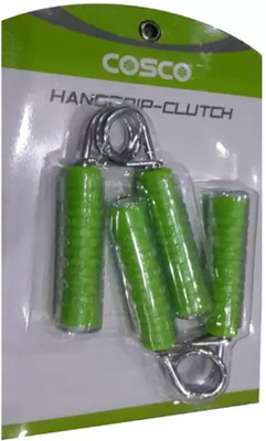 

Cosco Hand Grip ( CLUTCH ) ( Pack of 2 ) Hand Grip/Fitness Grip(Green)