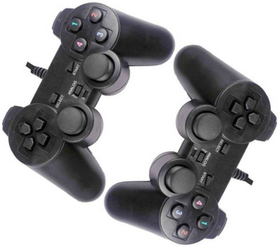 

Deals Destination Pack of Two USB Gaming Controller Joystick 2-Way Vibration Gamepad(Black, For PC, Mac OS)