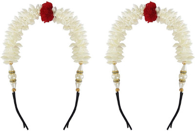 

GULZAR hair accessory Hair Accessory Set(White)