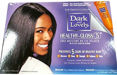 

Dark and Lovely Relaxer System Conditioning No-lye Regular Kit Hair Color(Black)