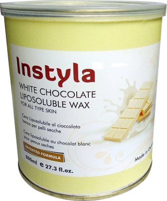 

Shopfleet Instyla WHITE CHOCOLATE LIPOSOLUBLE WAX For Painless Removal of Hair From Arms / Under Arms / Legs Wax(800 ml)