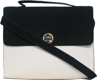 

Diwaah Sling Bag(Black, White)