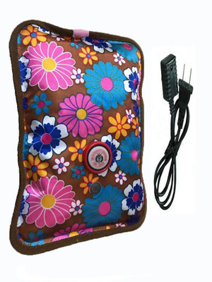 

CASA Best Quality Flower-Print Pain Reliever Electric 1 L Hot Water Bag(Multicolor)