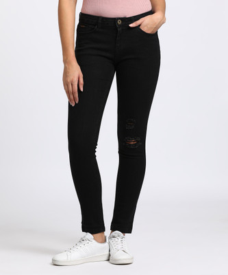 PROVOGUE Skinny Women Black Jeans