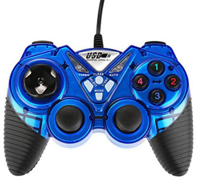 

Deals Destination Double Shock Controller Gaming Joystick(Blue, For PC)