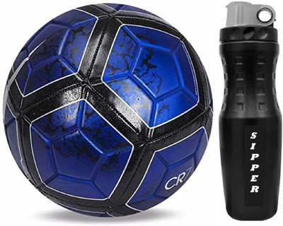 

Nice RC 7 Blue Football With Sipper Combo Football Kit