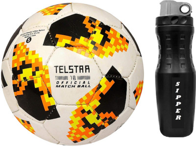 

Nice StarTel Yellow Football With Sipper Combo Football Kit