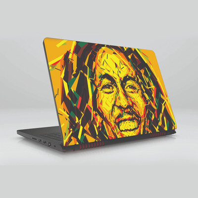 

Gifty Ads PVC Coated Laptop Skin Vinyl Stickers for 15.6 Inches Laptop || Bob Marley Skin Sticker || Compatible with All Laptops (15.6 x 11.6 inches) Vinyl Laptop Decal 15.6