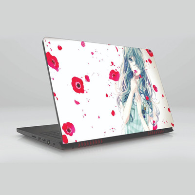 

Gifty Ads PVC Coated Laptop Skin Vinyl Stickers for 15.6 Inches Laptop || Beautiful Girl Skin Sticker || Compatible with All Laptops (15.6 x 11.6 inches) Vinyl Laptop Decal 15.6