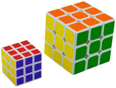 

MiH Enterprises Magic Cube Combo Set -2 (3x3x3)(Multicolor)
