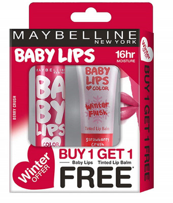

Maybelline BABT LIPS COLOR WINTER FLUSH BERRY CRUSH(Pack of: 1, 4 g)