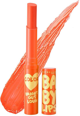 

MABELLINE EMPOWER LIPS & SAY IT BRIGHT OUT LOUD STRIKING ORANGE(Pack of: 1, 1.9 g)