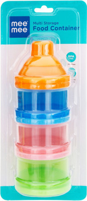 

MeeMee Multi Storage Food Container(Pack of 1, Multicolor)
