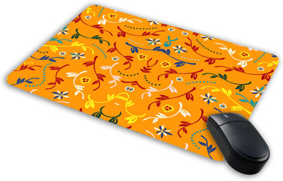 

Saltine Floral pattern Mousepad| Designer Mousepad | Printed-94 Mousepad(Multicolor)