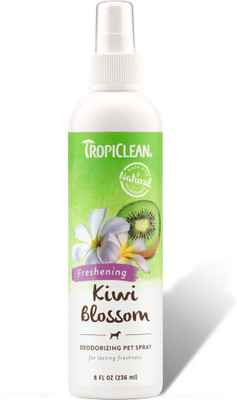 

tropiclean Kiwi Blossom (Deodorizing) Pet Spray, 236 ml kiwi melon scent Cologne(236 ml)
