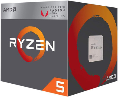

AMD 3.9 AM4 RYZEN 5 2400G Processor(Silver)