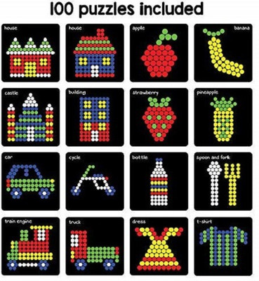 

Nightstar Magnetic Puzzles With 250 Magnets, Magnetic Board, Puzzle Book & Display Stand (Min. Age 3 yrs)(1 Pieces)