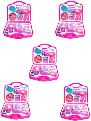

Kanchan Toys Barbie Makeup Set For Kids Pack Of 5