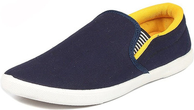 

SKYTAIL Canvas Shoes For Men(Blue, Blue_yellow