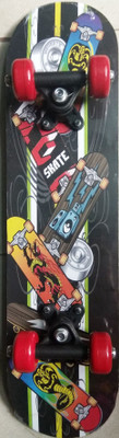 

Pioneer Skate-Board (Multi-Colour) 7 inch x 0.1 inch Skateboard(Multicolor, Pack of 1)