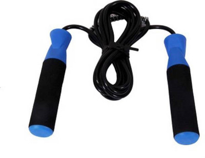 

AVM Skip Freestyle Skipping Rope (Blue, Pack of 1) Ball Bearing Skipping Rope(Blue, Length: 4 cm)