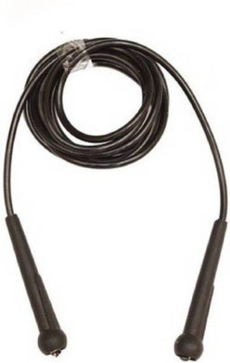 

AVM skippy Speed Skipping Rope (Black, Pack of 1) Ball Bearing Skipping Rope(Black, Length: 4 cm)