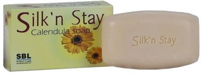 SBL Silk N' Stay Calendula Soap [ Pack of 3] 75 gms(75 g, Pack of 3)