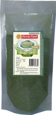 

Thirsty Fresh Dehydrated Curry (Kadhi Patta) Powder 75g -Pack Of 3(3 x 75 g)