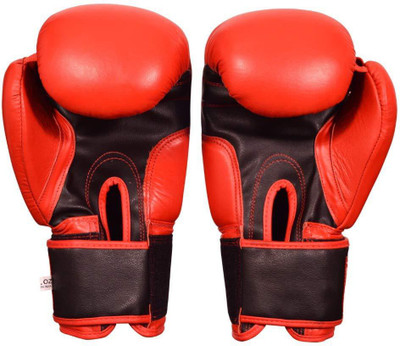 

NHD Champion 100% Genuine Leather Boxing Gloves (, Red