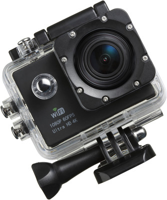 

BIRATTY 4k Camera Action Camera with WiFi HDMI || 2-inch LCD Screen || 170 Wide Angle Lens || Support up to 32GB SD Card || 900mAh 2 Rechargeable Battery Sports and Action Camera(Black, 12 MP)