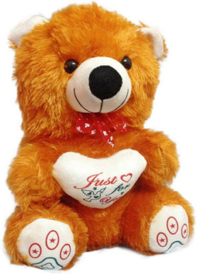 

HM Teddy Bear Stuffed Soft Toys For Kids/Girls/Valentines Gift - 10 inch(Brown)