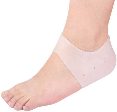 

Kanantraders Heel Socks Pad Heel Pain Relief For Plantar Fasciitis Arch Foot Pain Heel Support (, Orange