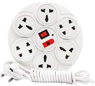 

VBR's Group extension board, surge protector 6 Socket Surge Protector(White)