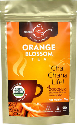 

Nature Chai Orange Blossom Tea (100 gm each / Pack of 3 ) Orange Tea(300 g, Pouch)