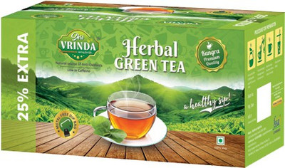 

Shri Vrinda Caring for Life Herbal Unflavoured Green Tea Bags(25 Bags, Box)
