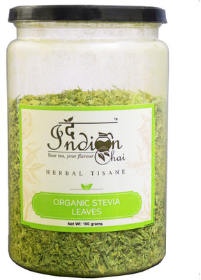 

The Indian Chai Organic Stevia Leaves Unflavoured Herbal Infusion(100 g, Box)