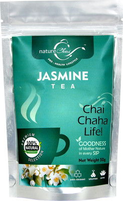 

Nature Chai Nature Chai Jasmine Tea (50 gm each / Pack of 2 ) Jasmine Jasmine Tea(100 g, Pouch)