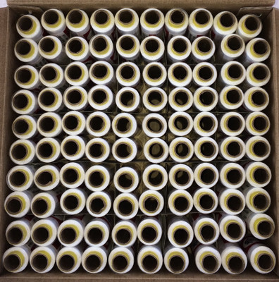 jay shubham threads 100 tubes White Thread(130 m Pack of100)